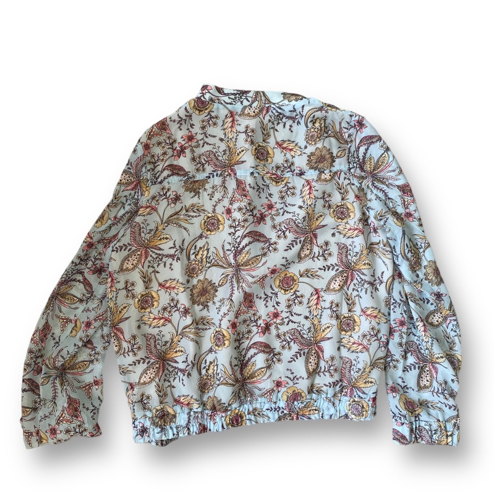 La Bellum Hillary Scott Floral Zip Up Vintage Jacket - Picture 2 of 7
